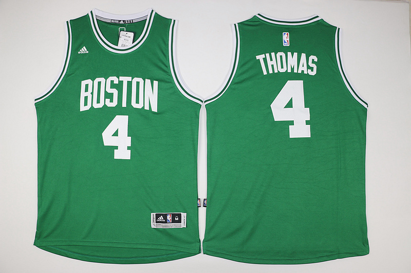 2015   2016  NBA Boston Celtics 4 Isaiah Thomas New Revolution 30 Swingman Black Jersey