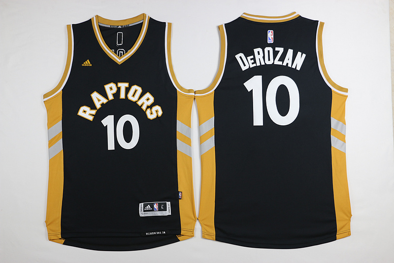 2015   2016  NBA Toronto Raptors 10 DeMar DeRozan New Revolution 30 Swingman Black Jerseys