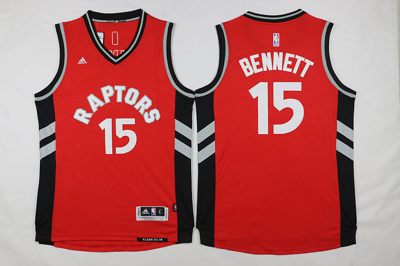 2015   2016  NBA Toronto Raptors 15 Anthony Bennett New Revolution 30 Swingman Red Jersey