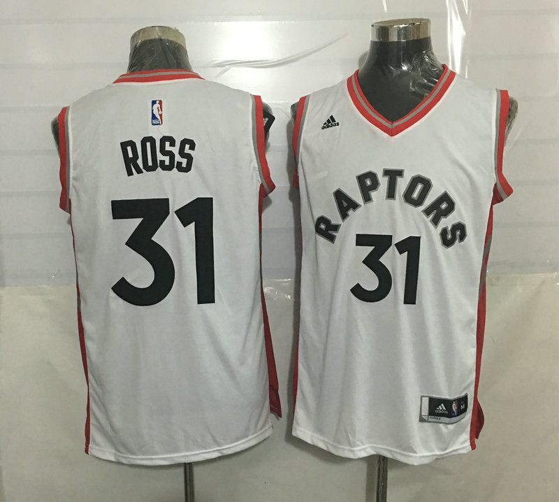 2015   2016  NBA Toronto Raptors 31 Terrence Ross New Revolution 30 Swingman White Jersey