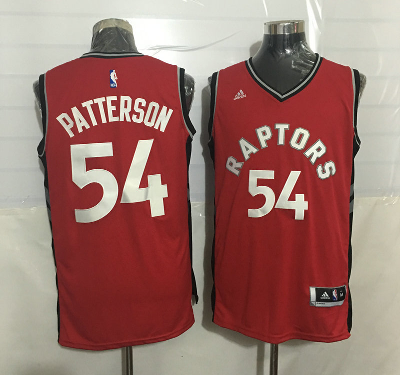 2015   2016  NBA Toronto Raptors 54 Patrick Patterson New Revolution 30 Swingman Red Jersey