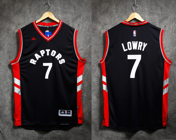 ADIDAS Toronto Raptors kyle lowry Swingman jersey drake night OVO black  gold