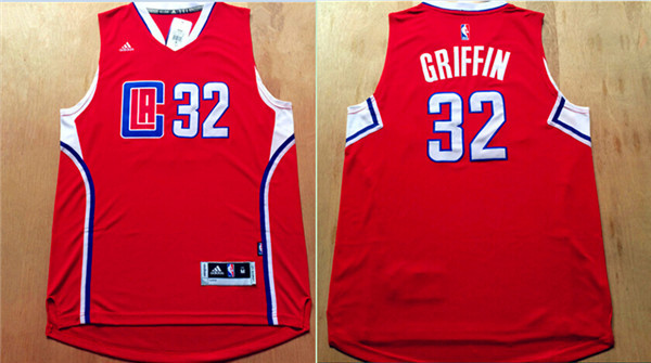 2015 2016  NBA Los Angeles Clippers 32 Blake Griffin New Revolution 30 Swingman Red Jersey