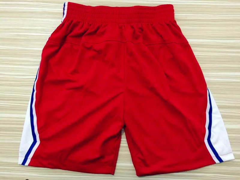 2015 2016  NBA Los Angeles Clippers New Revolution 30 Swingman Red short