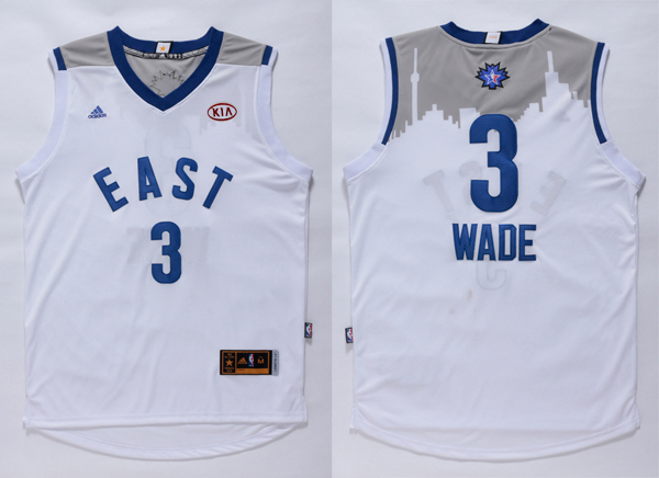 2016 All Star Game Eastern 3 Dwyane Wade jersey