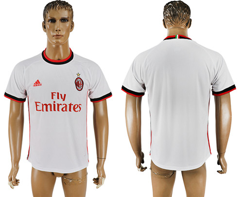 2017 18 AC Milan Away Thailand Soccer Jersey