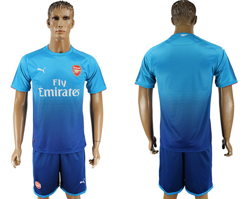 2017 18 Arsenal Away Soccer Jersey