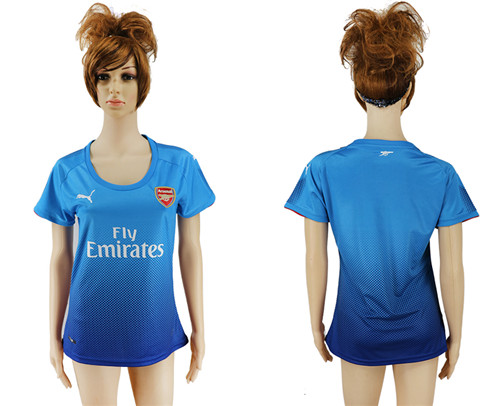 2017 18 Arsenal Away Women Soccer Jersey