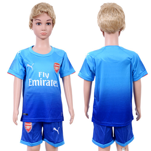 2017 18 Arsenal Away Youth Soccer Jersey