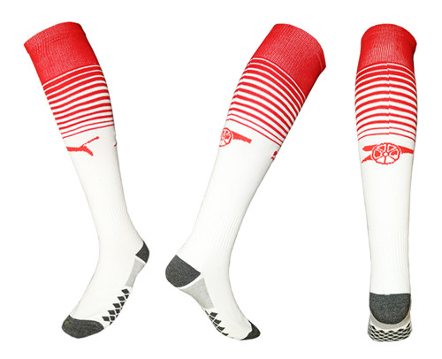 2017 18 Arsenal Red Soccer Socks