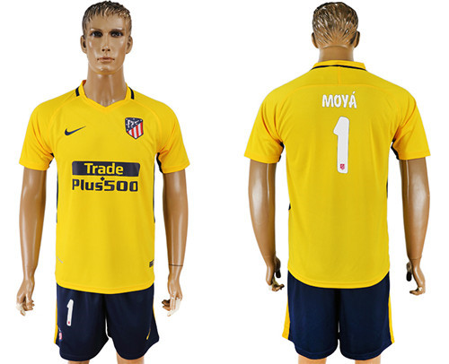 2017 18 Atletico Madrid 1 MOYA Away Soccer Jersey