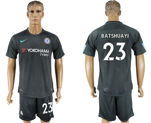 2017 18 Chelsea 23 BATSHUAYI Third Away Soccer Jersey