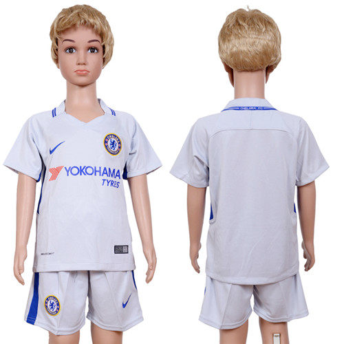 2017 18 Chelsea Away Youth Soccer Jersey