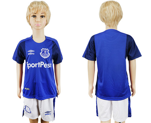 2017 18 Everton FC Youth Soccer Jersey