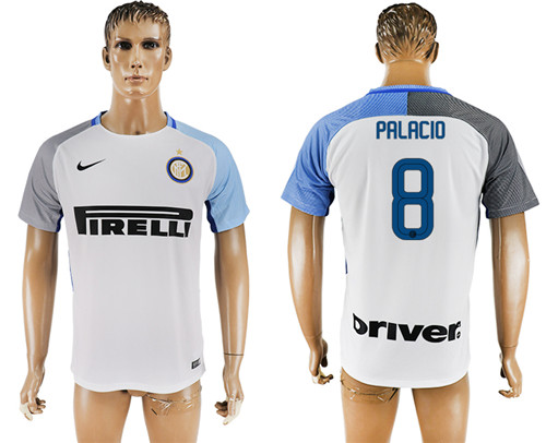 2017 18 Inter Milan 8 PALACIO Away Thailand Soccer Jersey