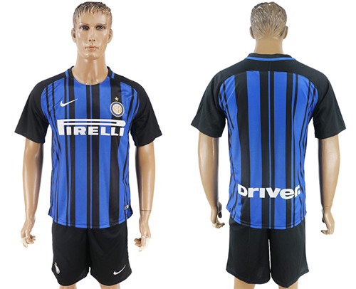 2017 18 Inter Milan Home Soccer Jersey