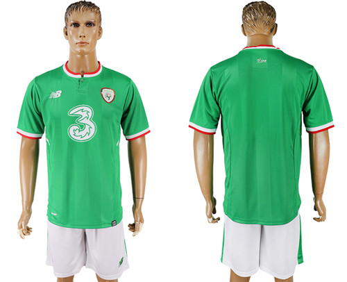 2017 18 Ireland Republic Home Soccer Jersey