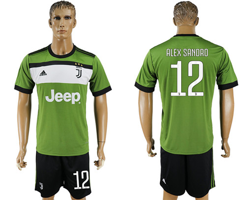 2017 18 Juventus 12 ALEX SANDRO Third Away Soccer Jersey