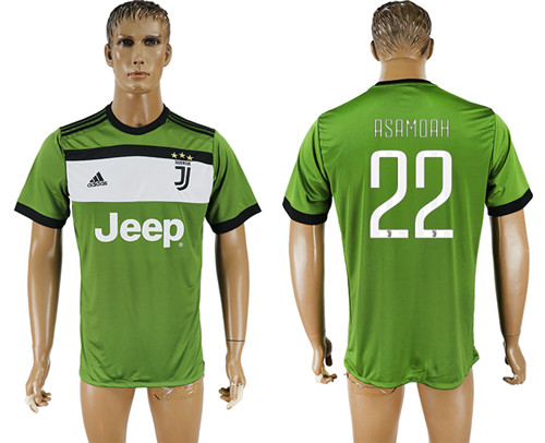 2017 18 Juventus 22 ASAMDAH Third Away Thailand Soccer Jersey