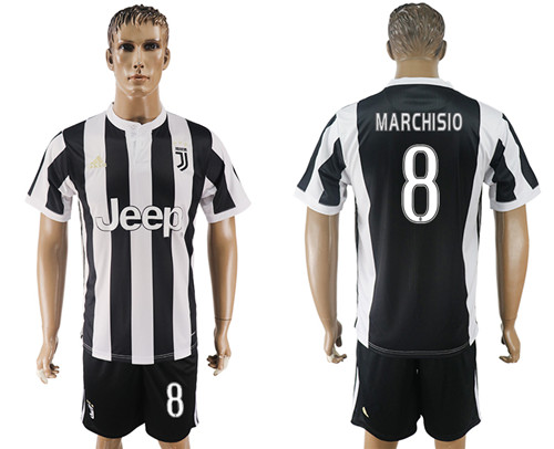 2017 18 Juventus FC 8 MARCHISIO Home Soccer Jersey