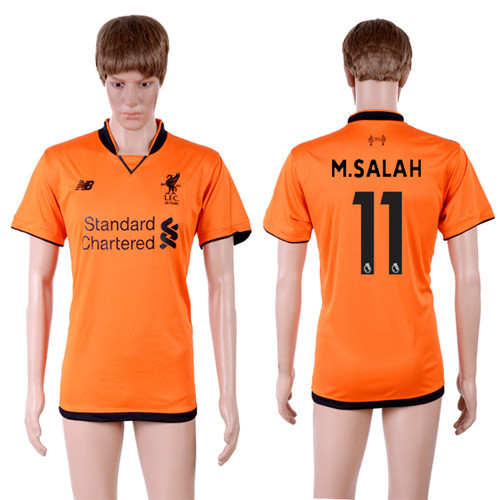 2017 18 Liverpool 11 M.SALAH Third Away Thailand Soccer Jersey