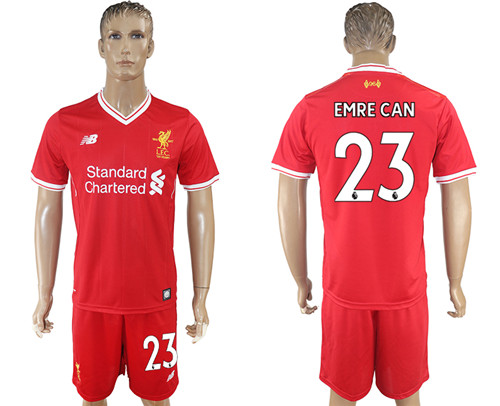 2017 18 Liverpool 23 EMRE CAN Home Soccer Jersey