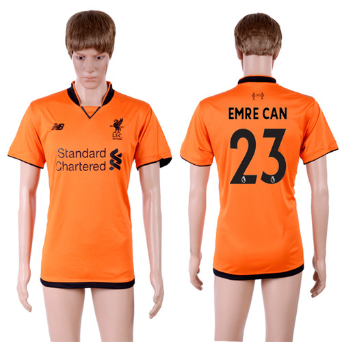 2017 18 Liverpool 23 EMRE CAN Third Away Thailand Soccer Jersey