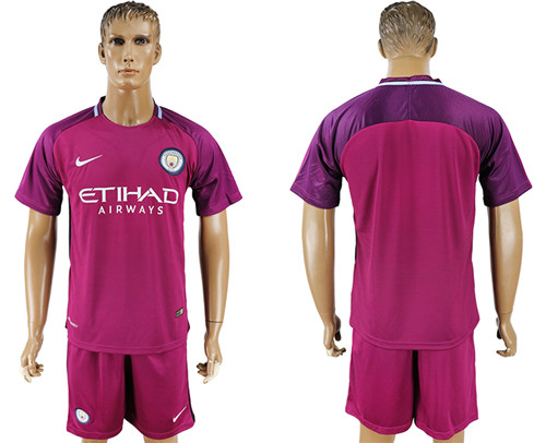 2017 18 Manchester City Away Soccer Jersey