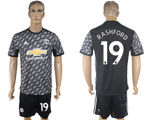 2017 18 Manchester United 19 RASHFORD Away Soccer Jersey