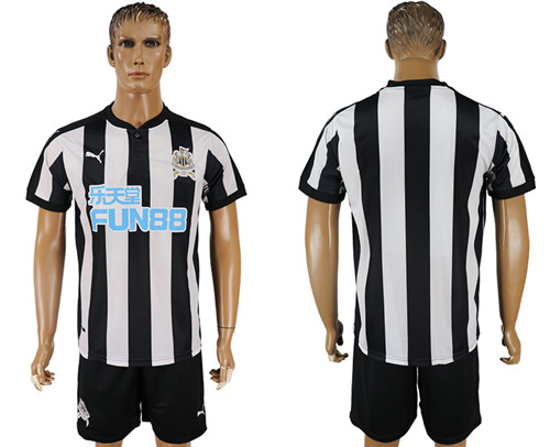 2017 18 Newcastle United Home Soccer Jersey