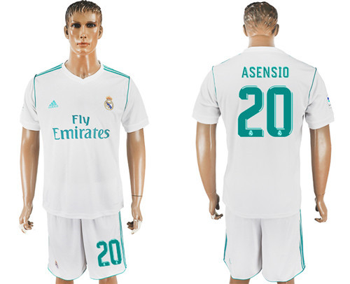 2017 18 Real Madrid 20 ASENSIO Home Soccer Jersey