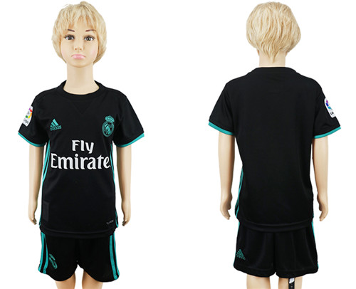 2017 18 Real Madrid Away Youth Soccer Jersey