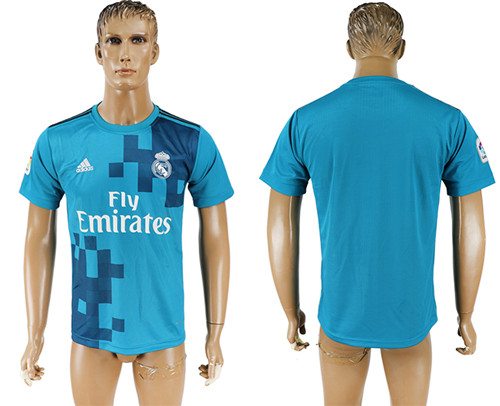 2017 18 Real Madrid Third Away Thailand Soccer Jersey