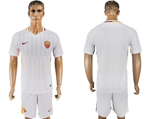 2017 18 Roma Away Soccer Jersey