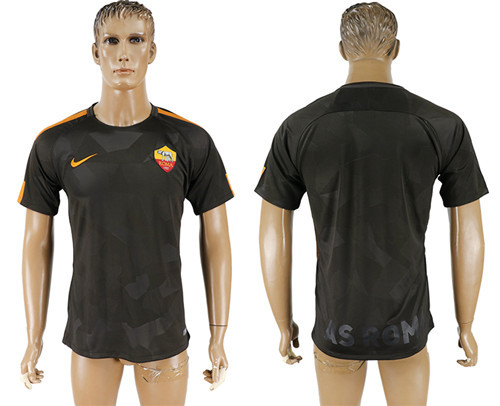 2017 18 Roma Away Thailand Soccer Jersey