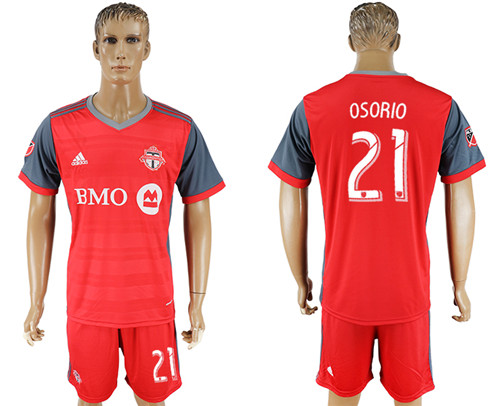 2017 18 Toronto FC 21 OSORIO Home Soccer Jersey