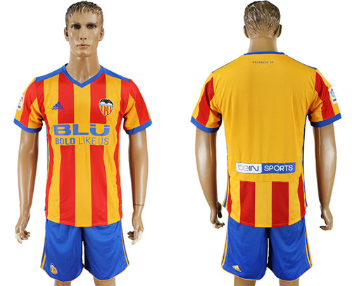 2017 18 Valencia CF Away Soccer Jersey