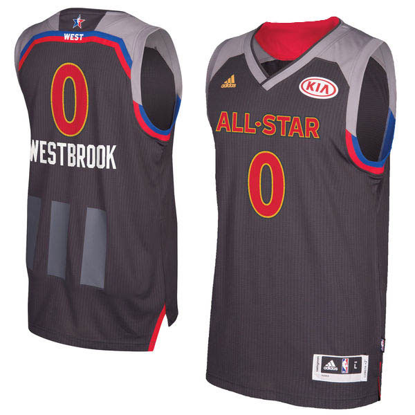 2017 All Star Game Western 0 Russell Westbrook jersey