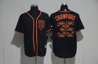 2017 New San Francisco Giants Mens Jerseys 35 Brandon Crawford Cool Base Jersey