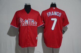 2017 Philadelphia Phillies Mens Jerseys 7 Maikel Franco Cool Base Baseball Jersey