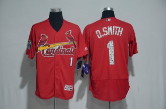 2017 Spring Training St. Louis Cardinals Mens Jersey 1 Ozzie Smith Team Baseball Jersey