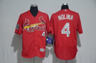 2017 Spring Training St. Louis Cardinals Mens Jersey 4 Yadier Molina Team Baseball Jersey