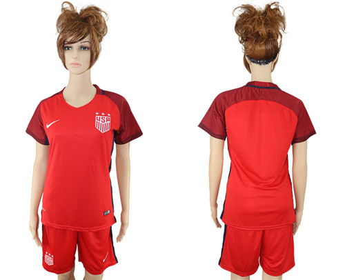 2017 USA Women Away Soccer Jersey