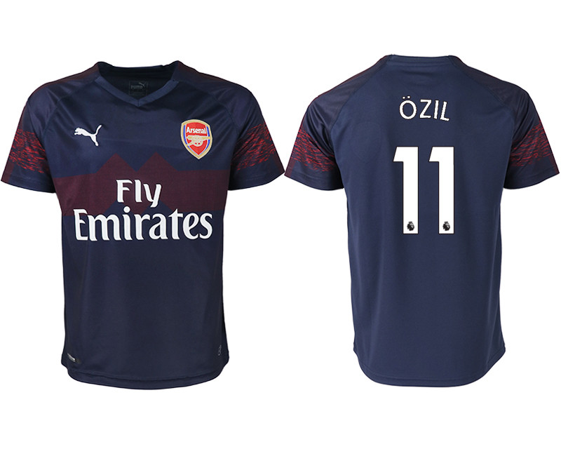 2018 19 Arsenal 11 OZIL Away Thailand Soccer Jersey