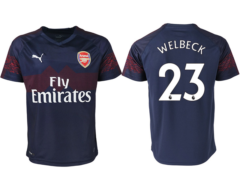 2018 19 Arsenal 22 WELBECK Away Thailand Soccer Jersey