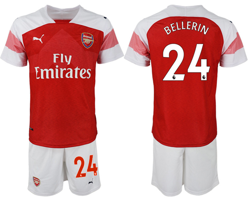 2018 19 Arsenal 24 BELLERIN Home Soccer Jersey