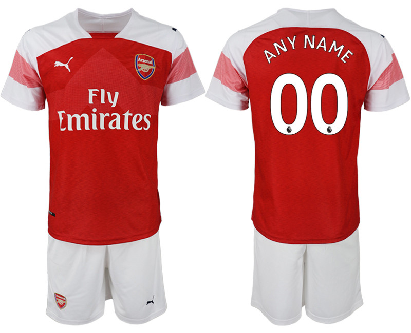 2018 19 Arsenal Customized Home Soccer Jersey