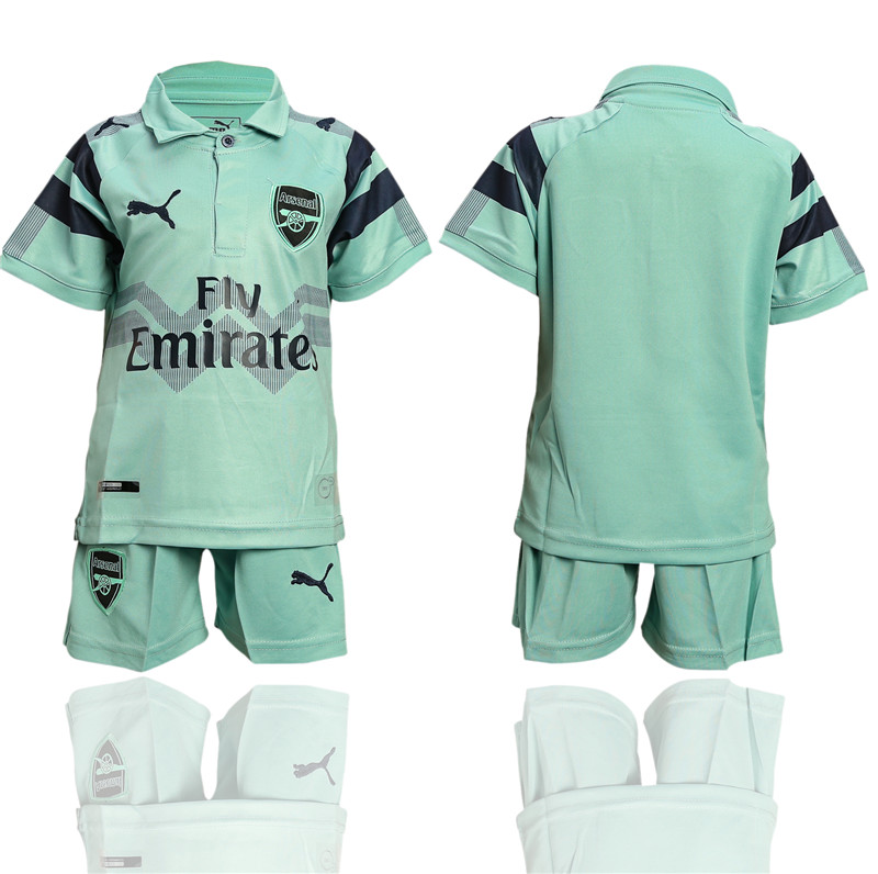2018 19 Arsenal Third Away Youth Soccer Jersey