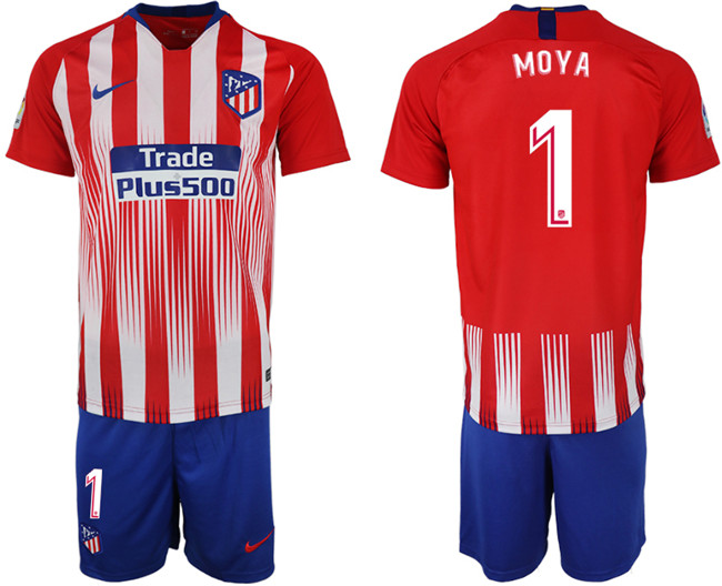 2018 19 Atletico Madrid 1 MOYA Home Soccer Jersey