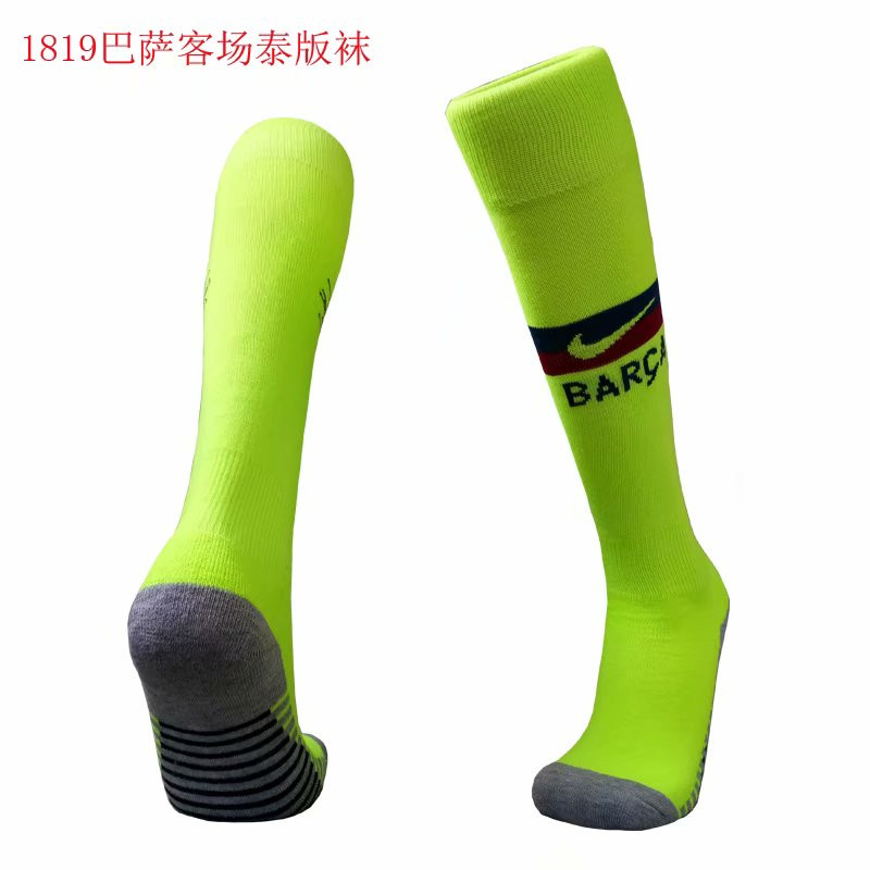 2018 19 Barcelona Away Soccer Socks